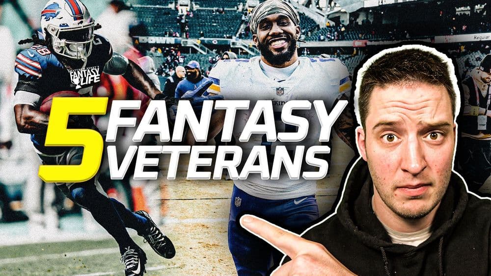 Don't Ignore These 5 Fantasy Veterans