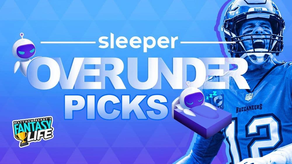 Sleeper Over/Under Picks. Week 12