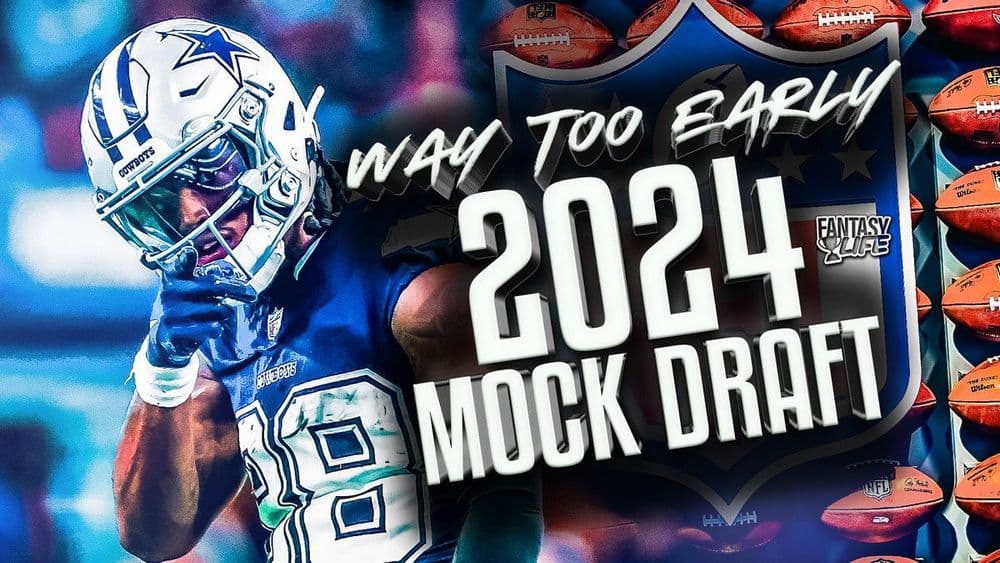 Way-Too-Early 2024 Fantasy Football Mock Draft. Who will go 1.01?