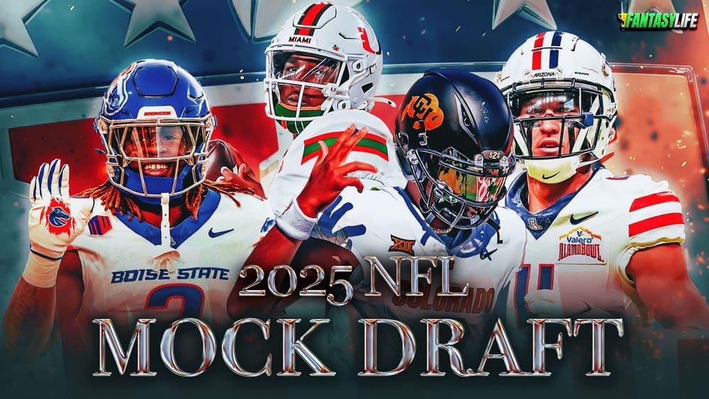 2025 NFL Mock Draft: Cam Ward to the Giants at No. 2 — and More!