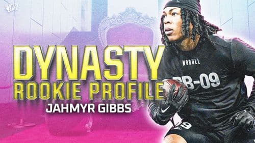 Dynasty Rookie Profile: Jahmyr Gibbs