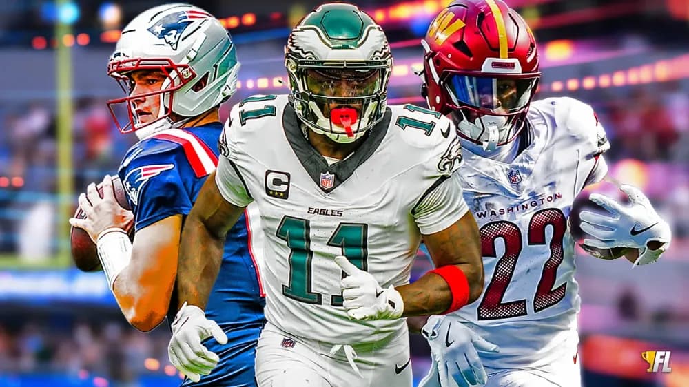 Week 6 Early Fantasy Football Rankings: Moving Up Drake Maye and Jacory Croskey-Merritt