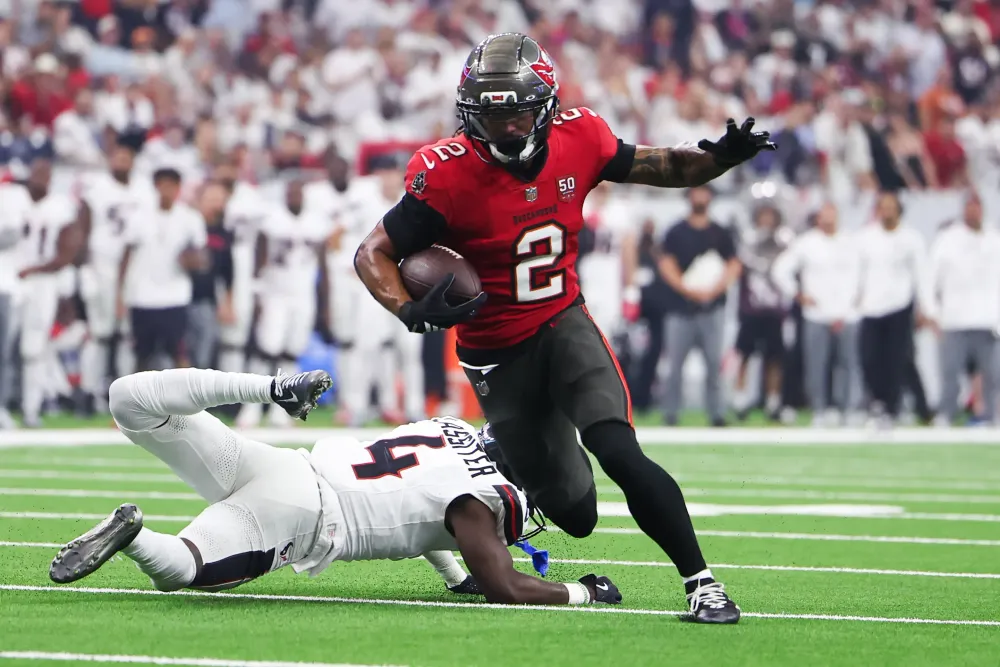 Man vs. Zone Matchups for WR/TEs in Week 7: Emeka Egbuka on the Rise