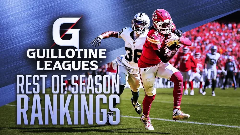 Week 9 Guillotine Leagues Rest-of-Season Rankings: Rashee Rice, Jaylen Waddle, and More