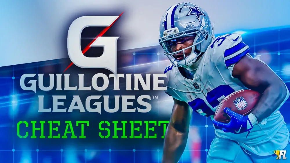 Guillotine Leagues™️ Cheat Sheet For Week 2: Javonte Williams & Kyren Williams More Than Floor Plays?
