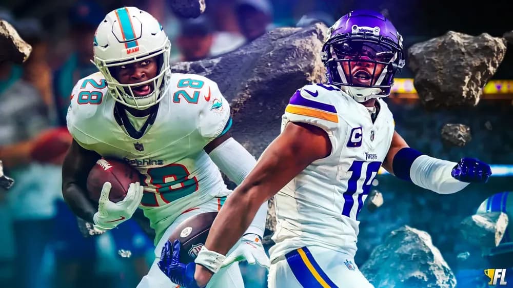 De'Von Achane, Justin Jefferson Carrying Heavy Fantasy Football Workloads