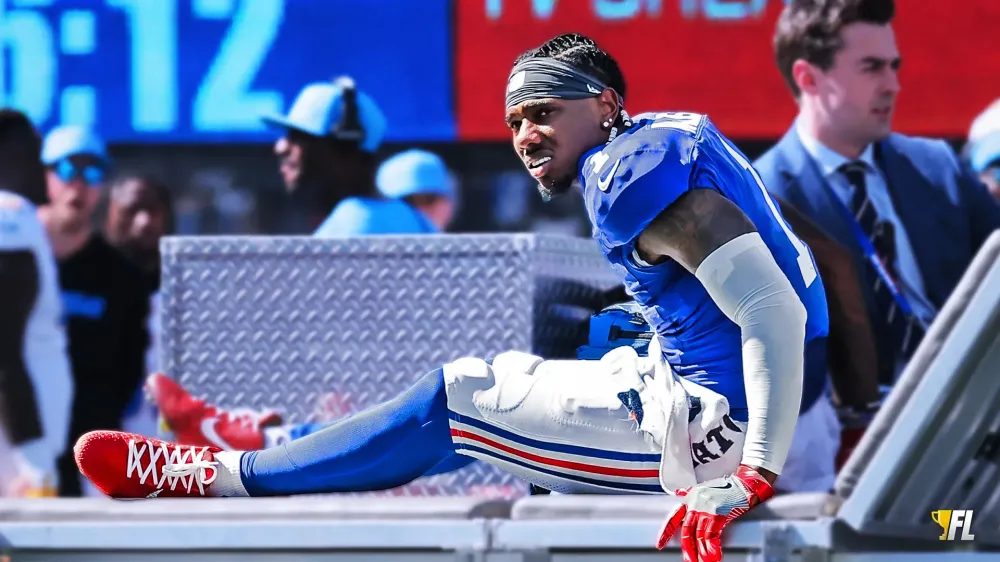 Malik Nabers Injury Overshadows Sunday's Fantasy Football Slate