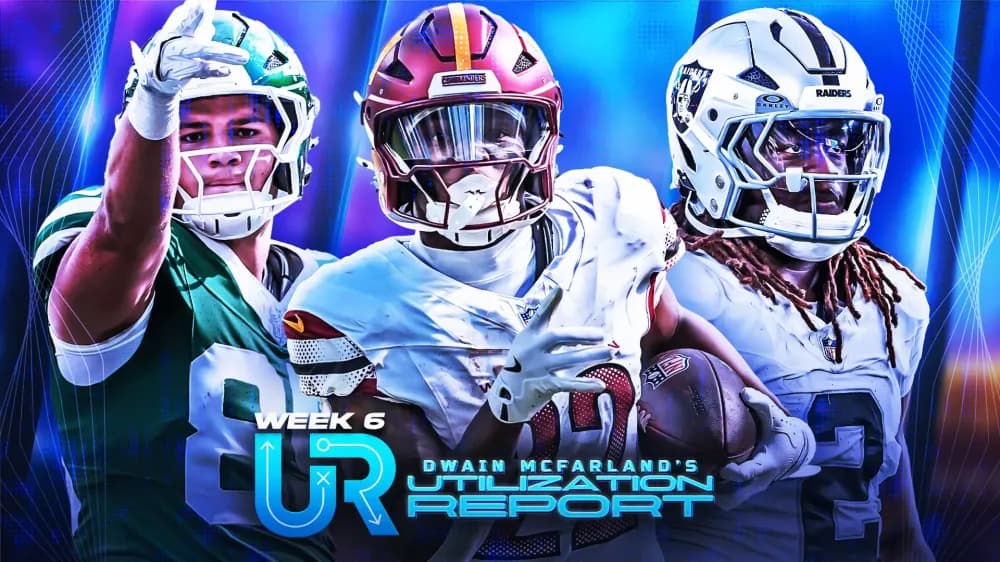 Fantasy Football Takeaways: Jacory Croskey-Merritt Leads The Utilization Report For Week 6