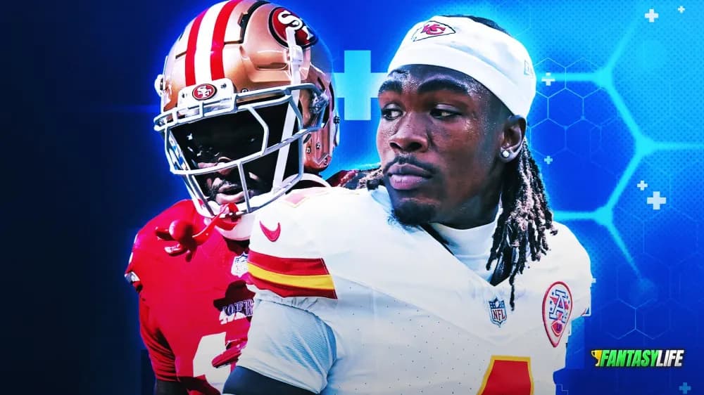 Wide Receiver Injury Report for Fantasy Football 2025: Brandon Aiyuk, Rashee Rice, And More