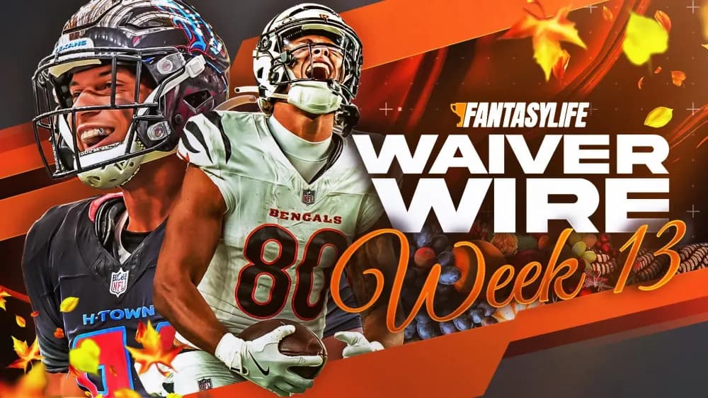 Week 13 Fantasy Football Waiver Wire: Jayden Higgins, Devin Neal and More Adds