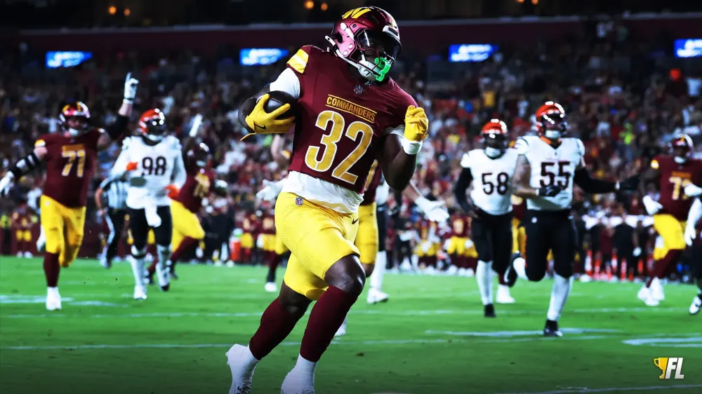 Fantasy Football 2025: Jacory Croskey-Merritt Taking Top Billing in D.C.