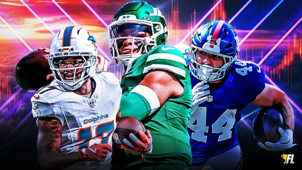 Week 5 Fantasy Football Rankings Risers And Fallers: Upgrade Jaylen Waddle, Downgrade Bo Nix