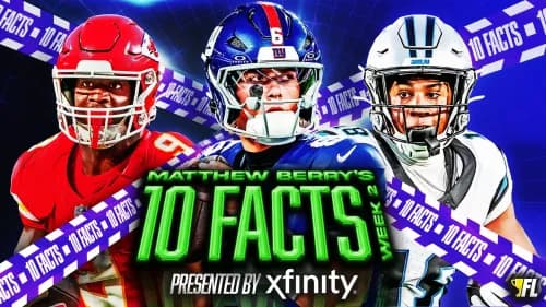 Matthew Berry's 10 Facts You Need To Know Before Week 2 In Fantasy Football