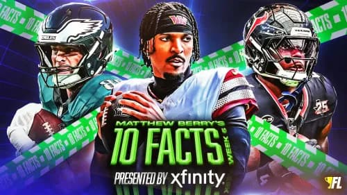 Matthew Berry's 10 Facts To Know Ahead Of Week 6 Fantasy Football
