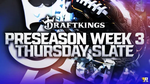 NFL DFS Preseason Week 3 Thursday Picks: Target Rams And Patriots WRs