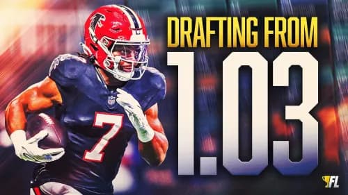 1.03 Draft Strategy for 2025 Fantasy Football: Bijan Robinson Is The Perfect Building Block