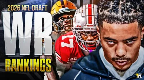 2026 NFL Draft Wide Receiver Rankings: Jordyn Tyson Rises To The Top