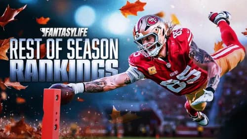 Rest-of-Season (ROS) Fantasy Football Rankings: George Kittle Headlines Playoff Risers