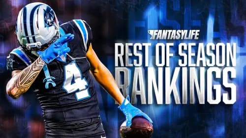Rest-Of-Season Fantasy Football Rankings: Tetairoa McMillan Rises, Dalton Kincaid Falls