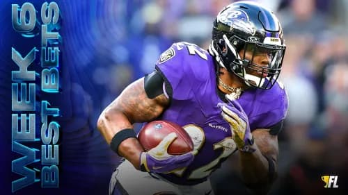 NFL Best Bets For Week 6: Target the Ravens, Panthers & More