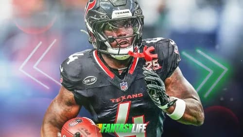 Fantasy Football Rankings Risers & Fallers For Week 7: Woody Marks, Omar Cooper & More