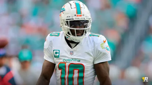 Tyreek Hill Is At The End Of An Era With The Miami Dolphins