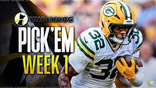 Underdog Best Ball Week 1 Pick Em Targets: MarShawn Lloyd Is Going Higher