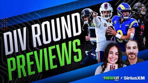 Divisional Round Game Previews, Predictions, and Fantasy Player Projections!