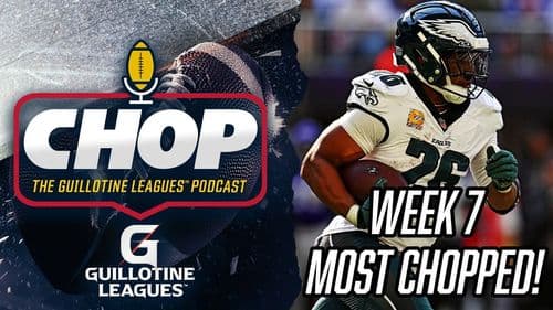 Most Chopped Players in Week 7 Guillotine Leagues™ (and What to Bid on Them!)