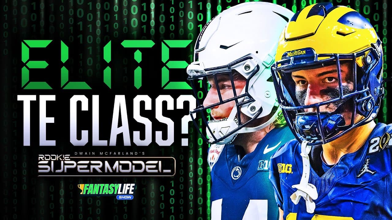 Predicting Rookie TE Fantasy Success (Using Data!) | 2025 NFL Draft