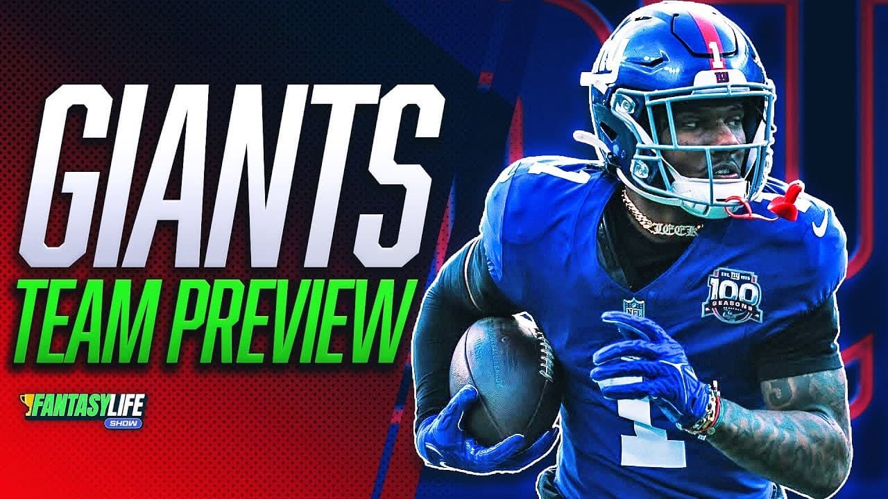 Giants 2025 Fantasy Team Preview (Throwing a Late-Round DART? 🎯)