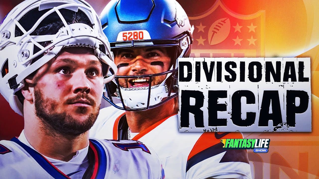 Divisional Round Fantasy Football Breakdown (Can Jarrett Stidham get it done?)