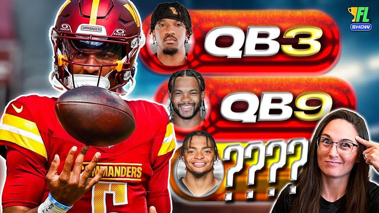 2025 Fantasy Football QB Rankings! (Post-Free Agency) | UNTITLED