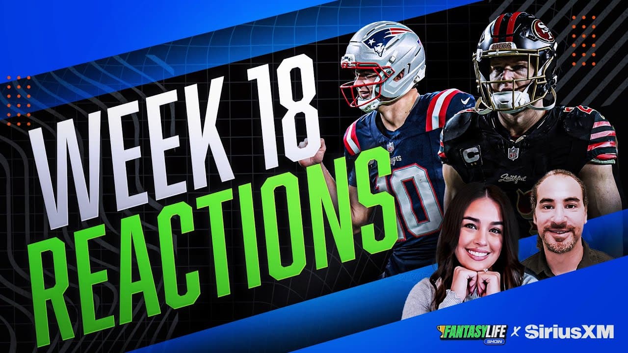 Week 18 Fantasy Breakouts & Busts, NFL News, and Early Playoff odds!