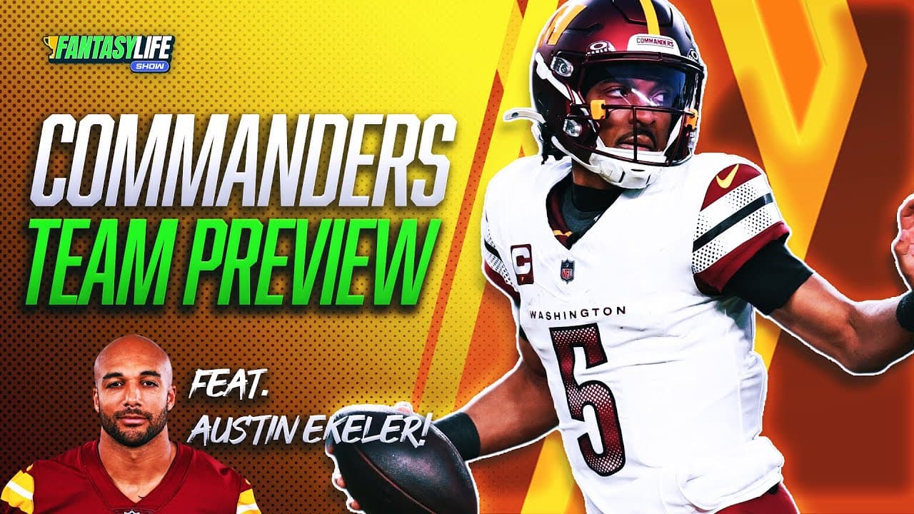 5 Commanders to Target in Fantasy Drafts (Feat. RB Austin Ekeler!)