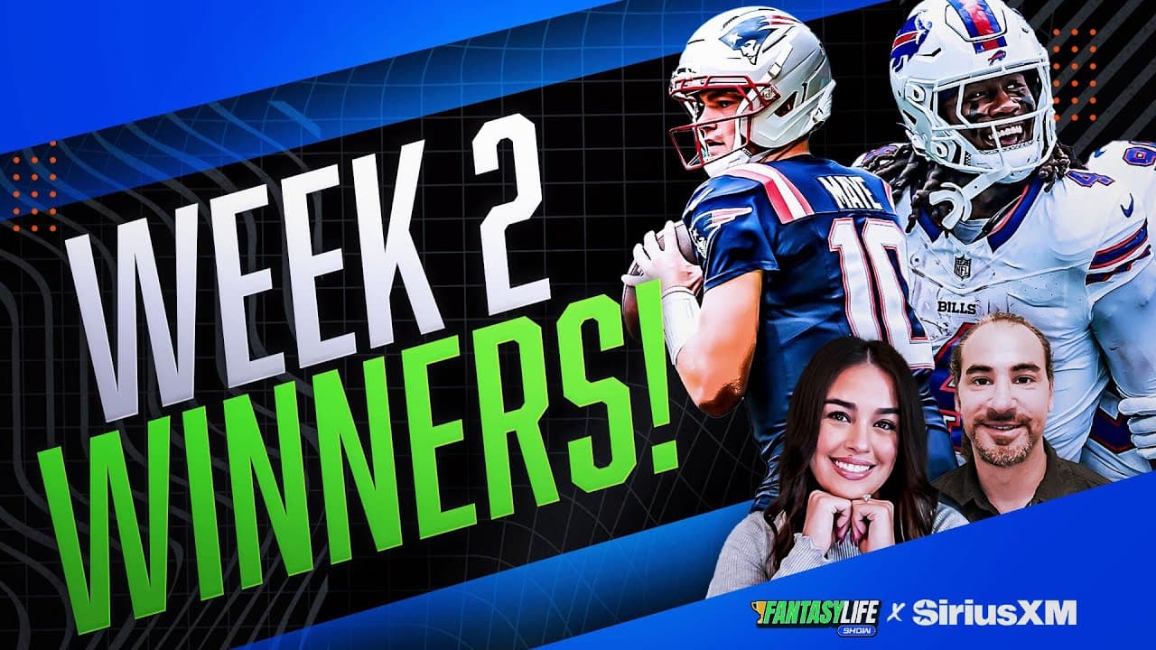 Week 2 Winners and Losers for 2025 Fantasy Football