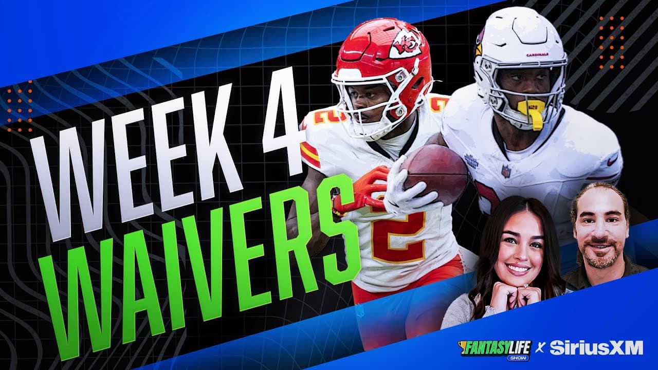 Week 4 Waiver Wire Targets for 2025 Fantasy Football