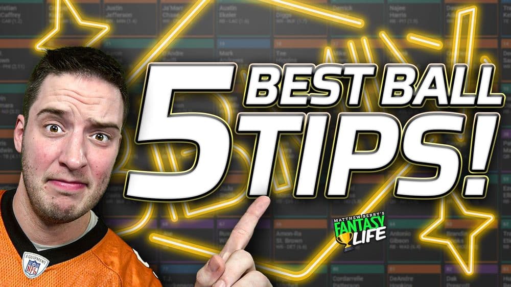 5 Best Ball Tips. Strategies that can help you profit.