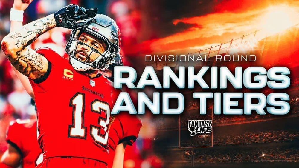 Divisional Round Rankings & Tiers. Sign Up For All The Mike Evans.