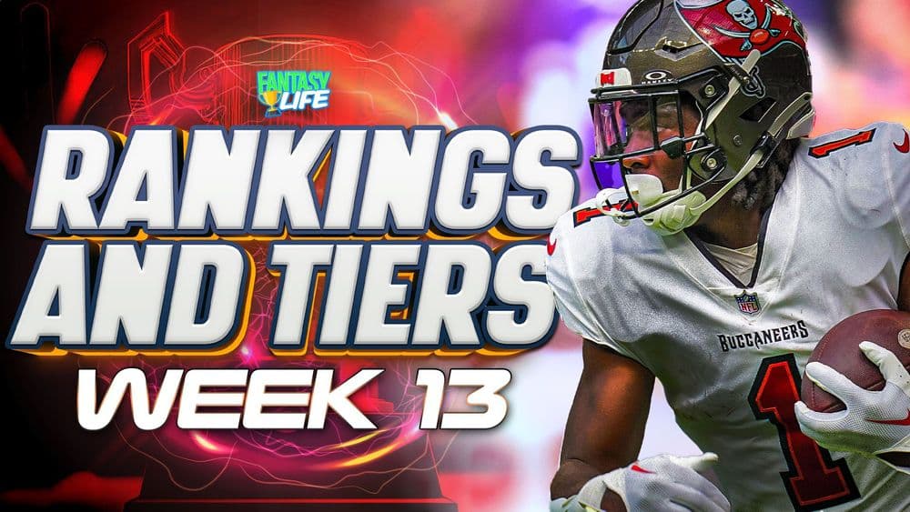 Week 13 Fantasy Football Rankings And Tiers. Rachaad White Offers Multiple-TD Upside.