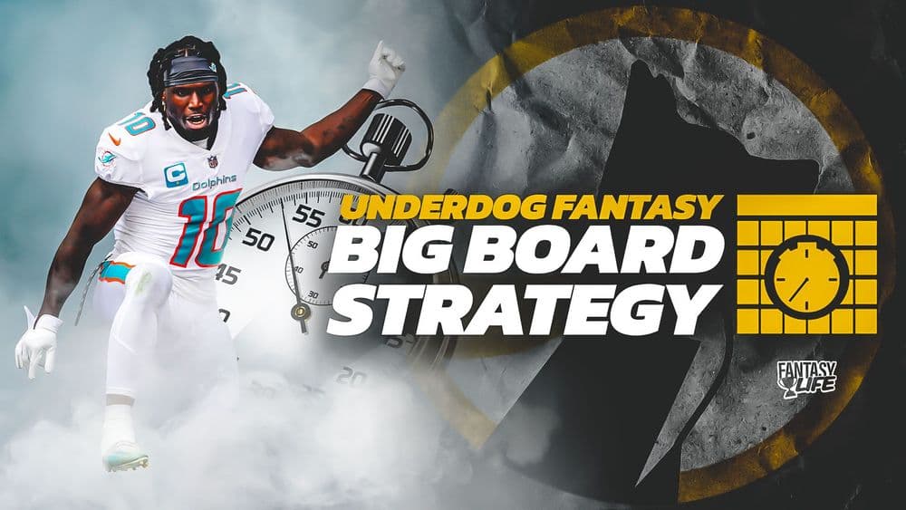 Best Ball Draft Strategy for the 2024 Big Board on Underdog Fantasy