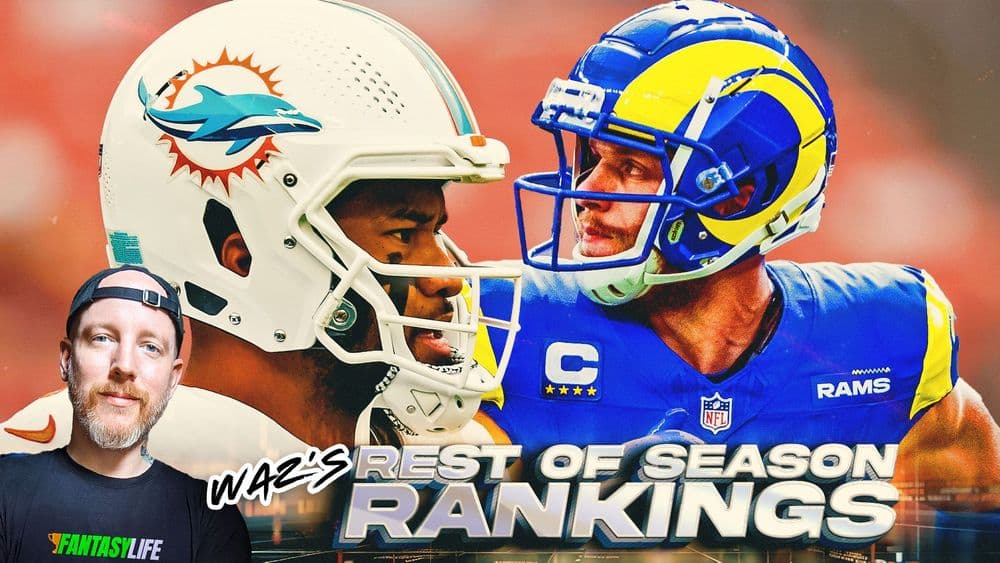 Week 8 Rest Of Season Fantasy Football Rankings Updates