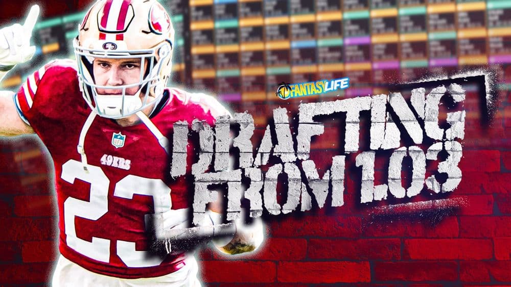 Fantasy Football Strategy. Drafting from the 1.03 in 2023.