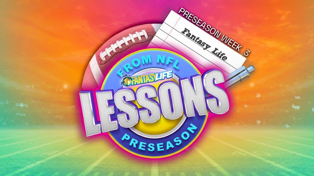 Lessons from the NFL Preseason Week 3