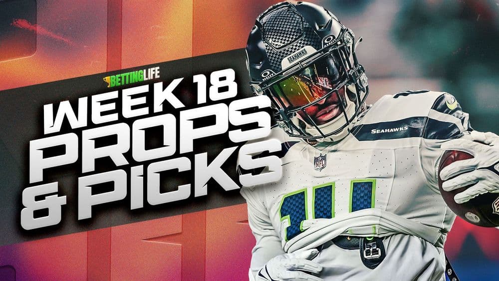 Week 18 NFL Player Props: DK Metcalf, Aaron Rodgers, and More