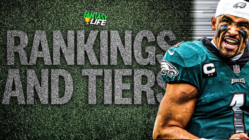 Fantasy Football Rankings & Tiers. Week 7