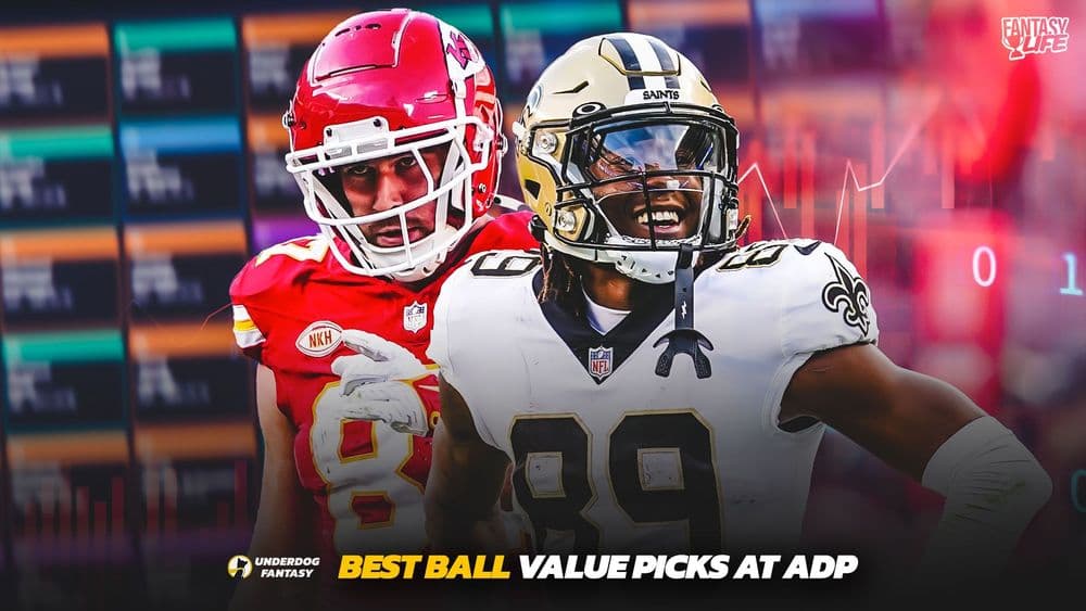 Best Ball Value Picks: 5 early ADPs to target