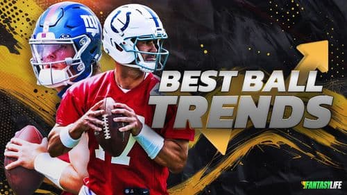 Late-Round Stacks For Best Ball 2025: Daniel Jones and Jaxson Dart Lead The Way