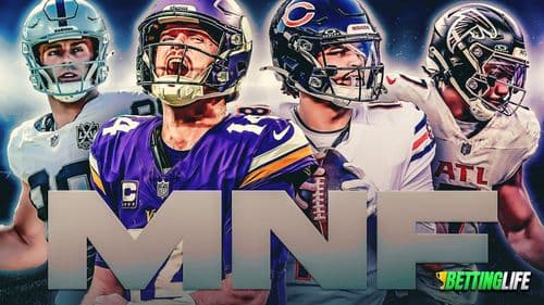 MNF Best Bets Week 15: Vikings-Bears, Falcons-Raiders Doubleheader