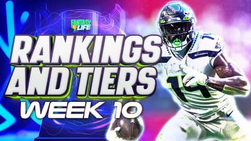 Week 10 Fantasy Football Rankings And Tiers. Get-Right Spot For DK Metcalf.